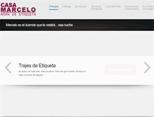 Tablet Screenshot of casamarcelo.com.mx